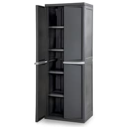 Sterilite 4 Shelf Cabinet, 69 x 25 x 19 in