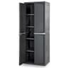 Sterilite 4 Shelf Cabinet, 69 x 25 x 19 in