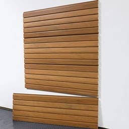 storeWALL Heavy Duty 4 ft Slatwall Panels, 4-pack (20 sq ft)