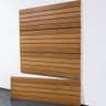 storeWALL Heavy Duty 4 ft Slatwall Panels, 4-pack (20 sq ft)