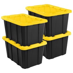 Sterilite 27 Gallon Industrial Tote (4-pack)