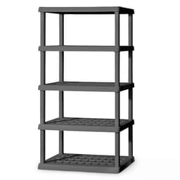 Sterilite 5 Shelf Unit, 75 x 36 x 18 in