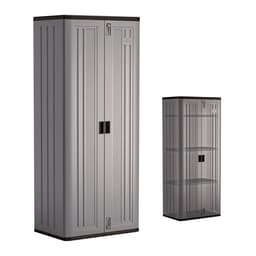 Suncast Tall Storage Cabinet BMC7200, 30 x 20 x 72 in
